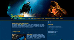 Desktop Screenshot of divingtriporte.com
